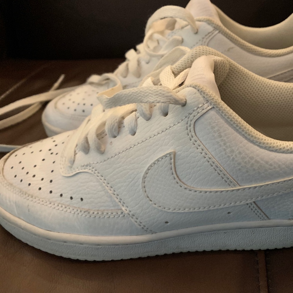 Nike Court Vision Low - Women's White on White Size US6